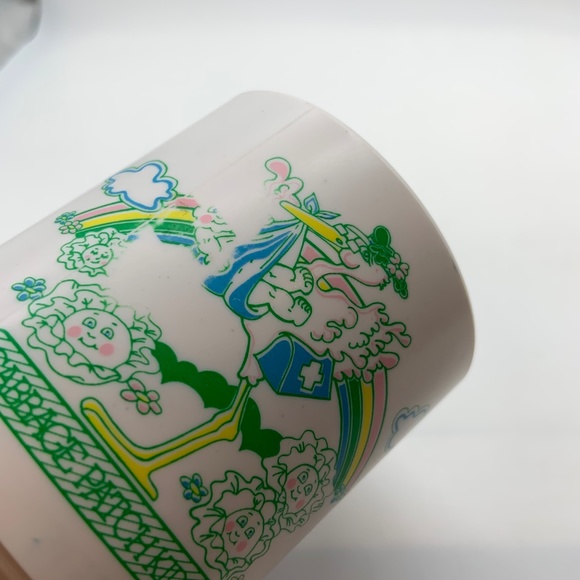 RARE Vintage 1983 Cabbage Patch Kids Retro Collectible Plastic Mug - Picture 11 of 14